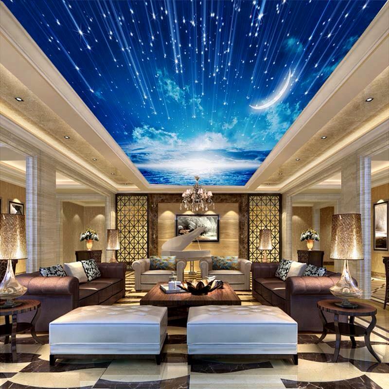 Tınaztepe ahşap asma tavan – 3d gergi örneği